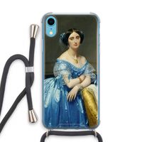 Eleonore: iPhone XR Transparant Hoesje met koord