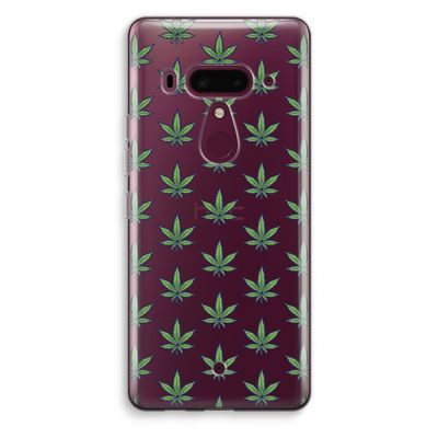 Weed: HTC U12+ Transparant Hoesje