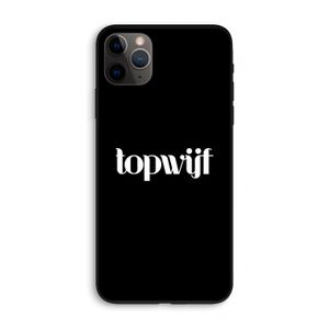Topwijf Zwart: iPhone 11 Pro Max Biologisch afbreekbaar hoesje