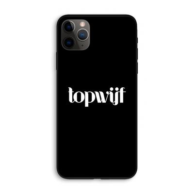 Topwijf Zwart: iPhone 11 Pro Max Biologisch afbreekbaar hoesje