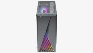 AeroCool Delta Midi-tower PC-behuizing Zwart