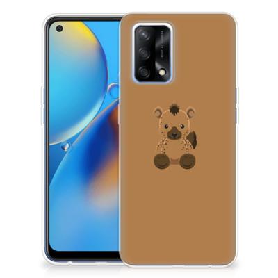 OPPO A74 4G Telefoonhoesje met Naam Baby Hyena OPPO A74 4G Telefoonhoesje met Naam Baby Hyena