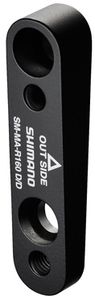Shimano schijfrem adapter 160mm achter flatmount fm/fm