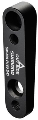 Shimano schijfrem adapter 160mm achter flatmount fm/fm