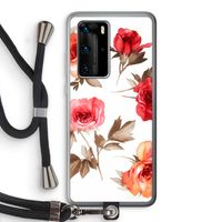 Roosjes: Huawei P40 Pro Transparant Hoesje met koord