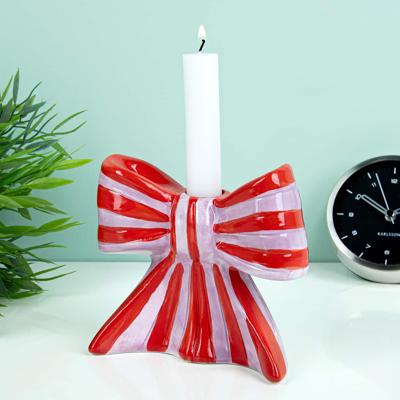 Strik kandelaar - Groot/gestreept Strik kandelaar - Groot/gestreept