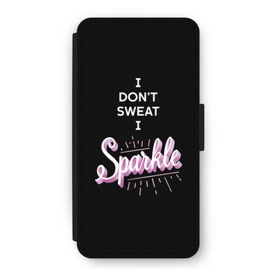 Sparkle quote: iPhone 12 Flip Hoesje