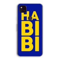 Habibi Blue: Google Pixel 4a 5G Transparant Hoesje