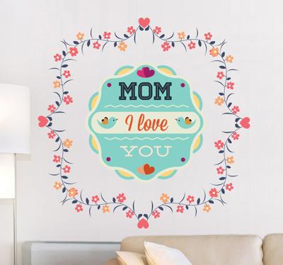 Sticker Mom I Love You