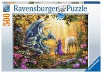 Ravensburger Puzzel 500 Stukjes Drakenfluisteraar - thumbnail