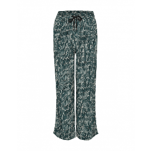 Opus - Groen | Dames | Broek | Groen | 44 | regular | Kamst mode