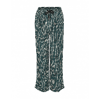 Opus - Groen | Dames | Broek | Groen | 38 | regular | Kamst mode
