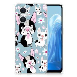 OPPO Reno8 Lite TPU Hoesje Hondjes