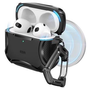 AirPods 4 Cyber Tough Case (HaloLock) Black