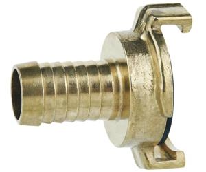 Kirchhoff Messing snelkoppeling slang, blank, 3/4" mondstuk - 989852048