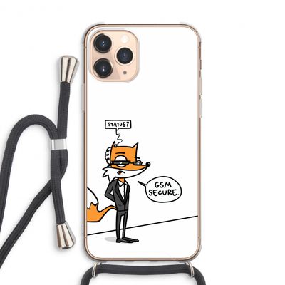 GSM secure: iPhone 11 Pro Max Transparant Hoesje met koord