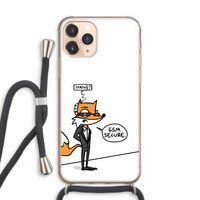 GSM secure: iPhone 11 Pro Max Transparant Hoesje met koord