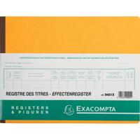 Exacompta effectenregister, ft 24 x 32 cm, tweetalig, voor BV-SRL