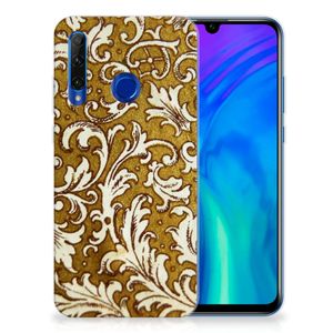 Siliconen Hoesje Honor 20 Lite Barok Goud