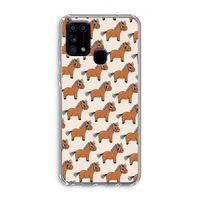 Pony: Samsung Galaxy M31 Transparant Hoesje