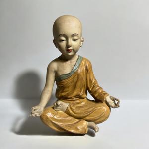 Yoga Monnik in Ohm houding - Nieuw binnen - Spiritueelboek.nl