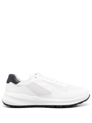 Geox baskets à empiècements - Blanc