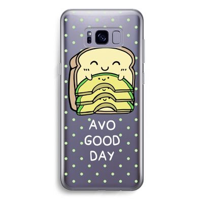 Avo Good Day: Samsung Galaxy S8 Plus Transparant Hoesje