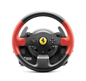 Thrustmaster T150 Ferrari Wheel Force Feedback Stuurwiel + pedalen PC, PlayStation 4, Playstation 3 USB Zwart, Rood