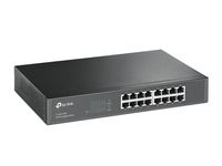TP-Link TL-SG1016D Unmanaged Gigabit Ethernet (10/100/1000) Zwart - thumbnail