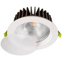 Deko Light 565007 COB 95 LED-inbouwlamp Energielabel: F (A - G) LED vast ingebouwd 13 W Verkeerswit (RAL 9016)