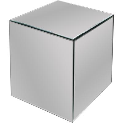 Bijzettafel - Trion Ale - Vierkant - 40x45x40cm - Spiegelglas