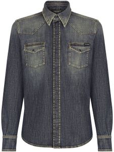 Dolce & Gabbana chemise en jean - Gris