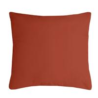 Stof Textile sierkussen Nelson - terracotta - 40 x 40 cm - bank kussens - polyester Stof Textile sierkussen Nelson - terracotta - 40 x 40 cm - bank kussens - polyester