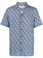 Orlebar Brown chemise Hibbert à fleurs - Bleu - thumbnail