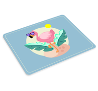 Originele muismat Flamingo met zonnebril Originele muismat Flamingo met zonnebril