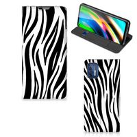 Motorola Moto G9 Plus Hoesje maken Zebra