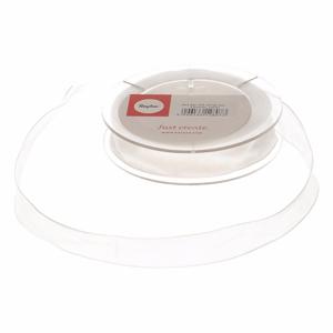 Decoratie organza sierlint - wit - 1,5 cm/15 mm x 10 meter - Cadeaulint