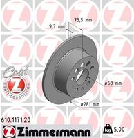 Remschijf Coat Z 610117120