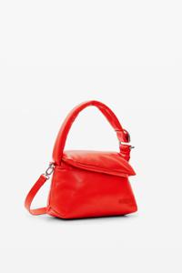 Middelgrote leren tas - ORANGE - U