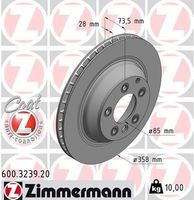 Remschijf Coat Z 600323920