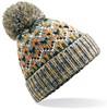 Beechfield CB458 Blizzard Bobble Beanie - Forager Fusion - One Size