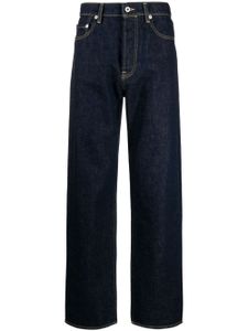 Kenzo Asagao straight-leg jeans - Bleu