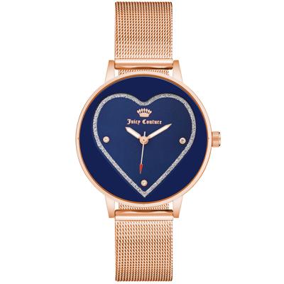 Juicy Couture JC1240NVRG (Ø 38 mm) Dames horloge