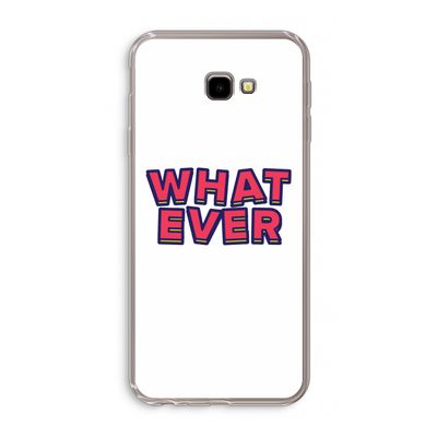 Whatever: Samsung Galaxy J4 Plus Transparant Hoesje