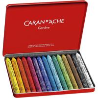 Caran Dache Caran d'ache neocolor i, l: 10 cm, dikte 8,5 mm, diverse kleuren, 15 stuk/ 1 doos