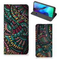 Motorola Moto G Pro Hoesje met Magneet Aztec - thumbnail