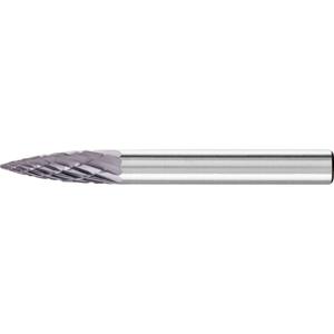PFERD TOOLS 21122524 Freesstift Spitsboog Lengte 55 mm Afmeting, Ø 6 mm Werklengte 18 mm Schachtdiameter 6 mm