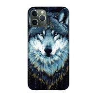 Darkness Wolf: Volledig geprint iPhone 11 Pro Hoesje