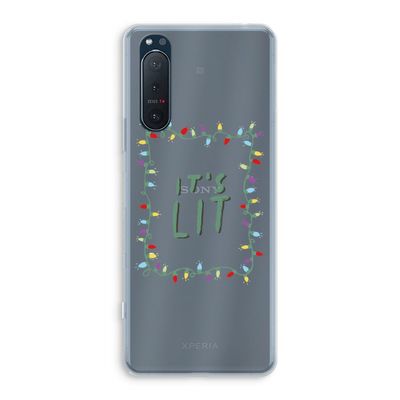 It's Lit: Sony Xperia 5 II Transparant Hoesje