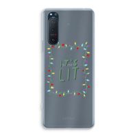 It's Lit: Sony Xperia 5 II Transparant Hoesje